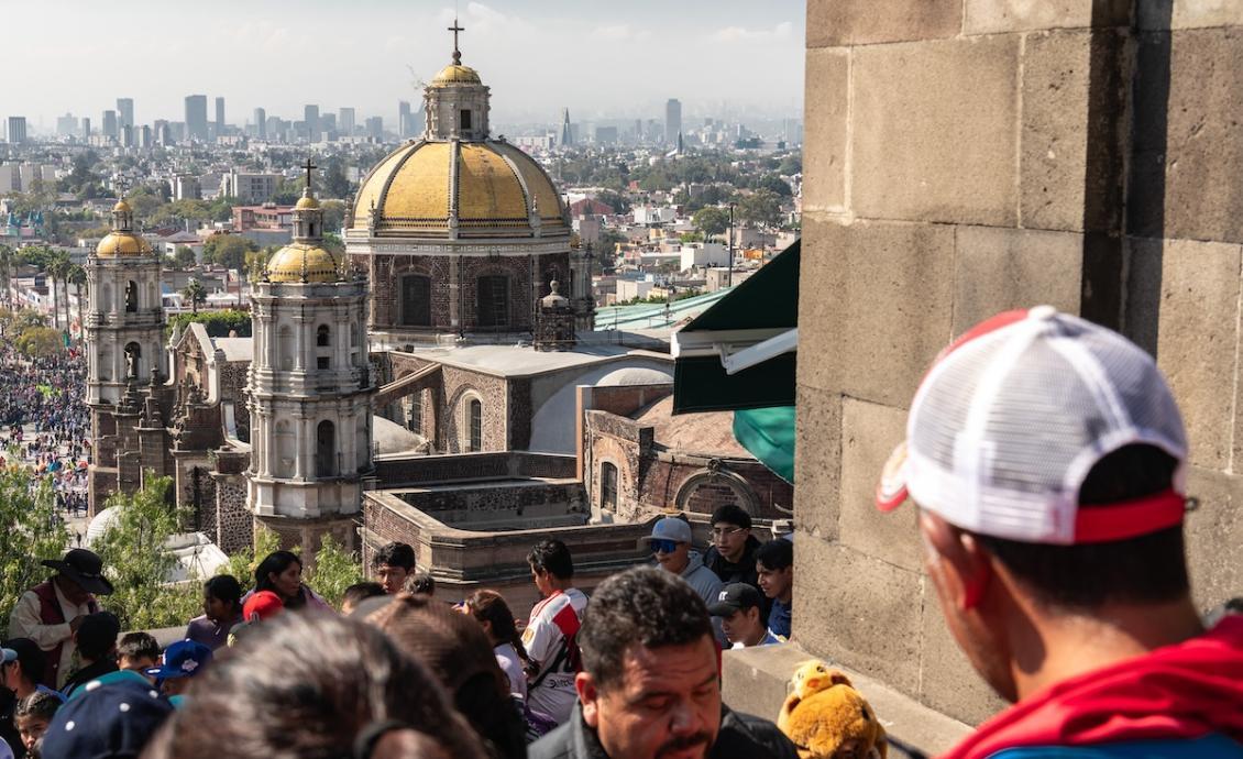 Mexico immersion trip scenic shot of church